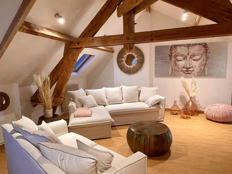 Suites Mana - La Perle Des Isles , Superbe Maison Art Deco Avec Balneotherapie Rethel Exterior foto